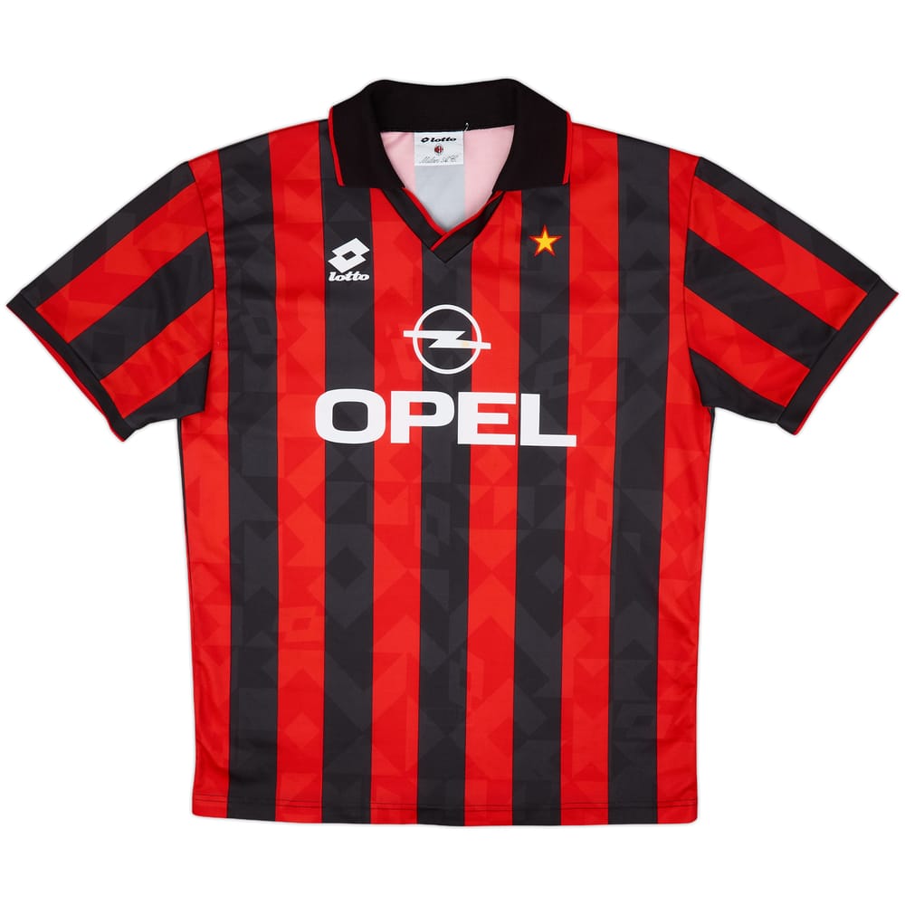1994-95 AC Milan Home Shirt - 8/10 - (XL)
