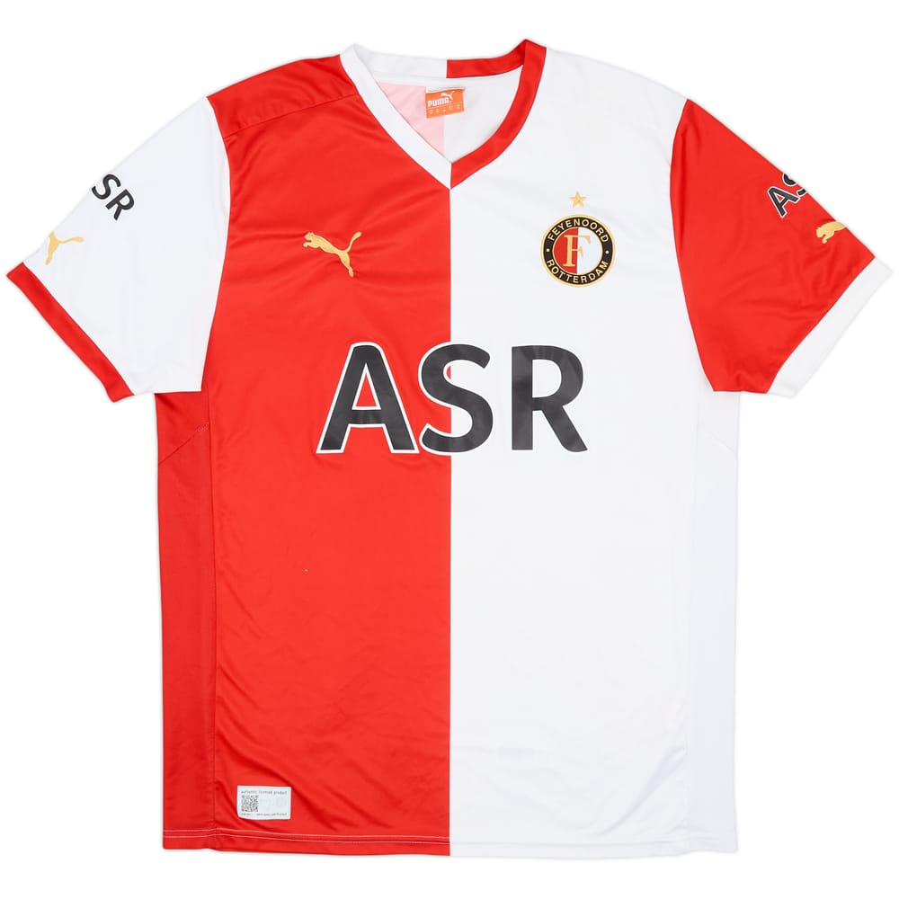 2012-13 Feyenoord Home Shirt - 7/10 - (XL)