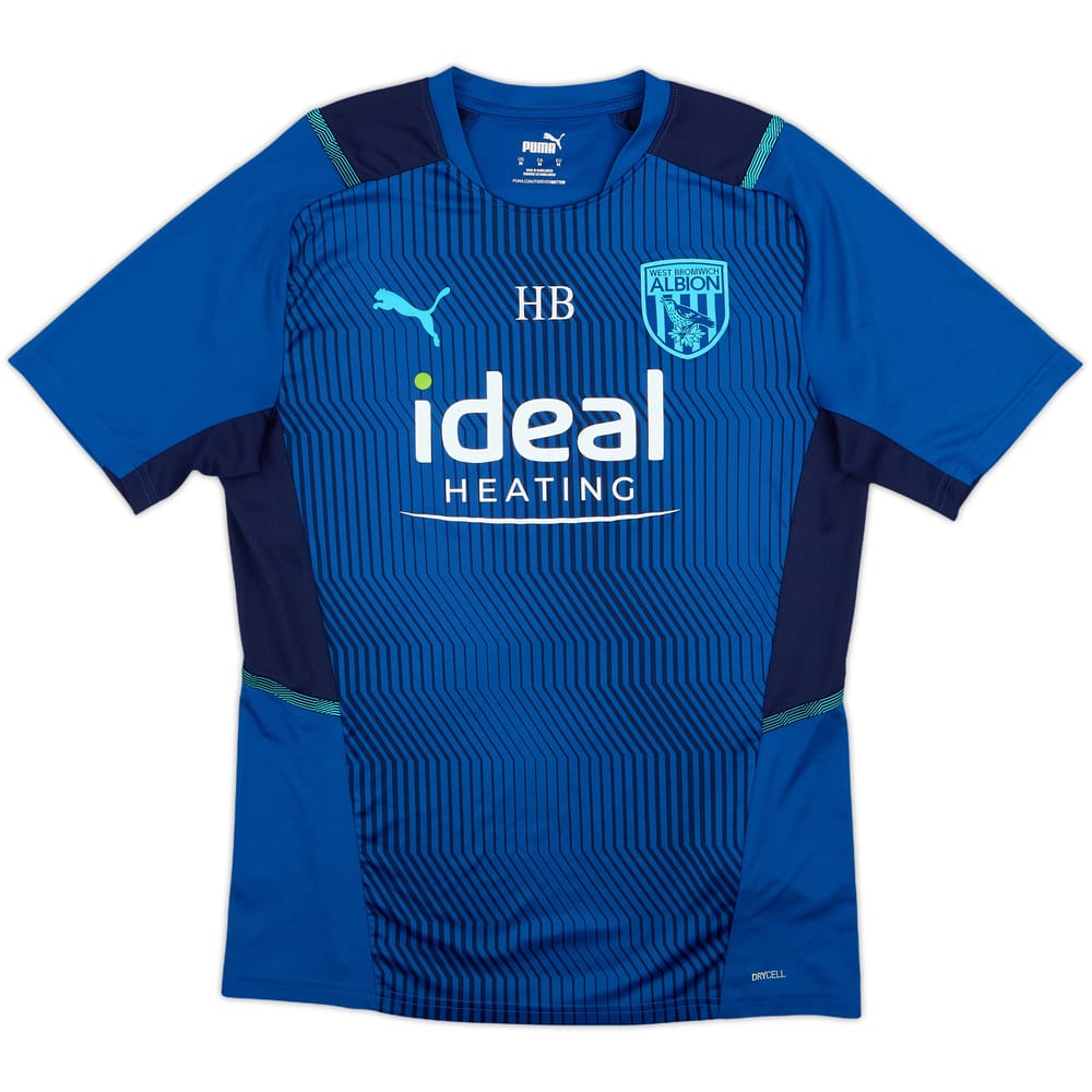 2020-21 West Brom Staff Issue Puma Training Shirt 'HB' - 10/10 - (M)