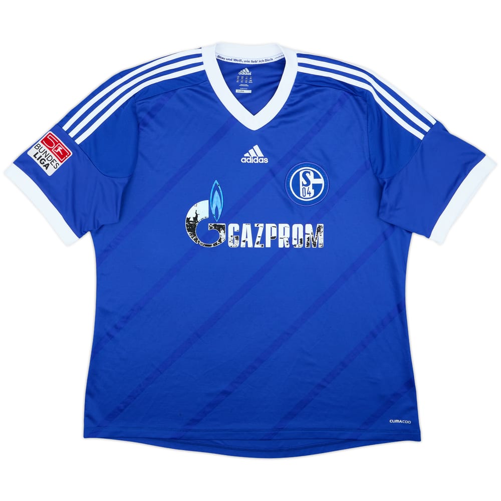 2012-14 Schalke Home Shirt - 4/10 - (XXL)