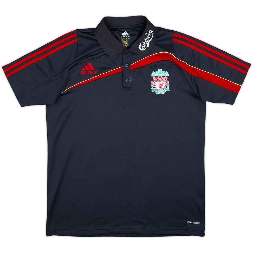 2009-10 Liverpool adidas Polo Shirt - 4/10 - (M)