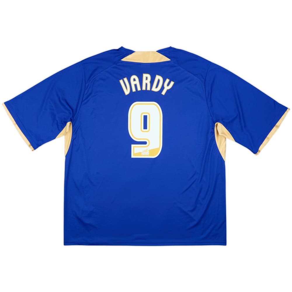 2013-14 Leicester Home Shirt Vardy #9 - 7/10 - (3XL)