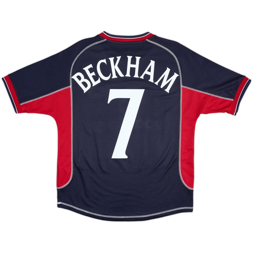 2000-01 Manchester United Third Shirt Beckham #7 - 5/10 - (Y)
