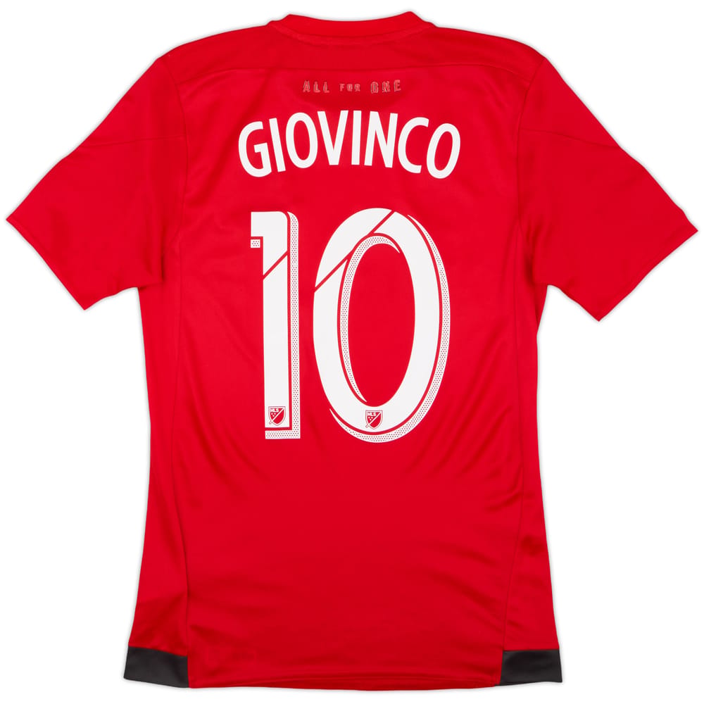 2015-16 Toronto Authentic Home Shirt Giovinco #10 - 6/10 - (S)