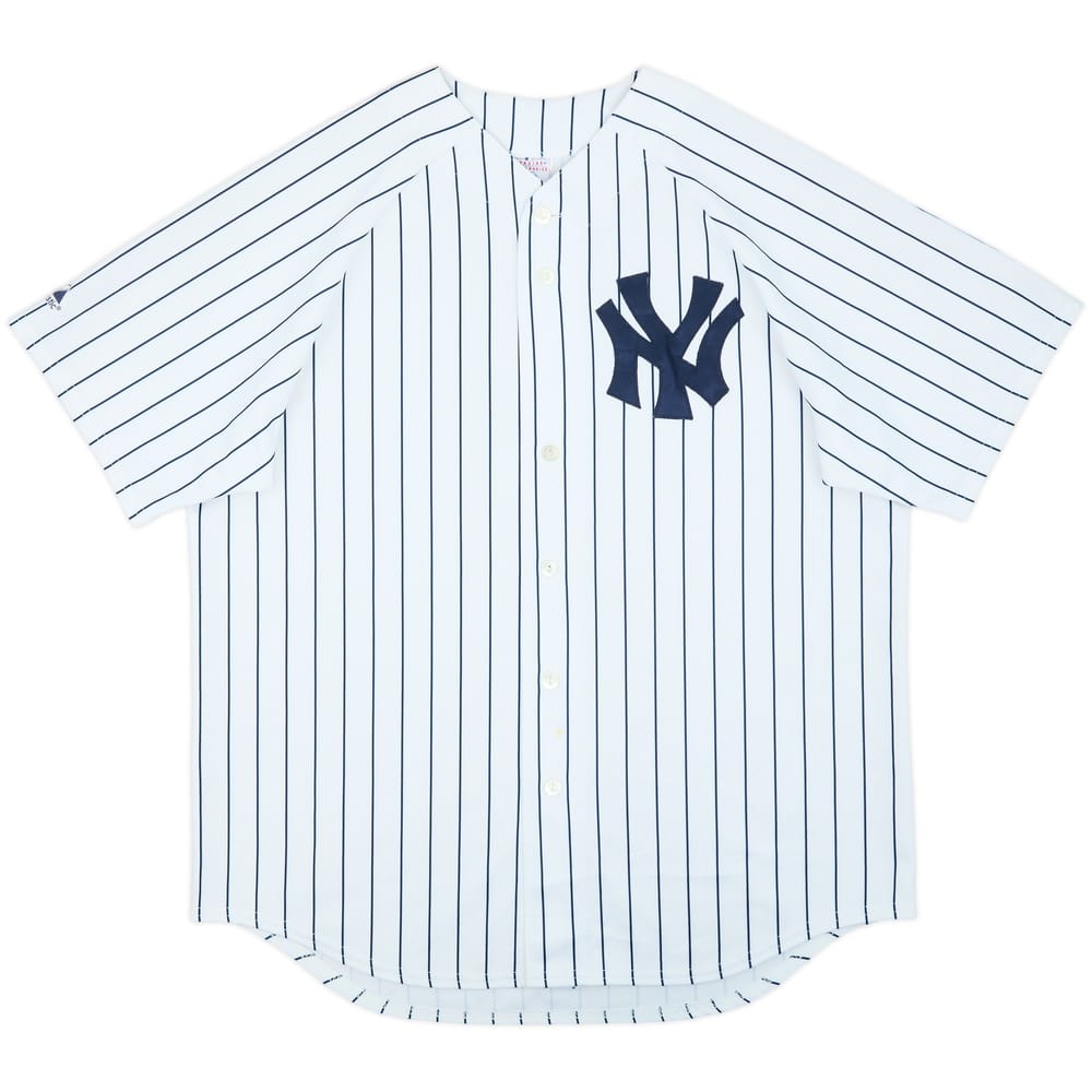 2004-08 New York Yankees Majestic Home Jersey - 7/10 - (XL)