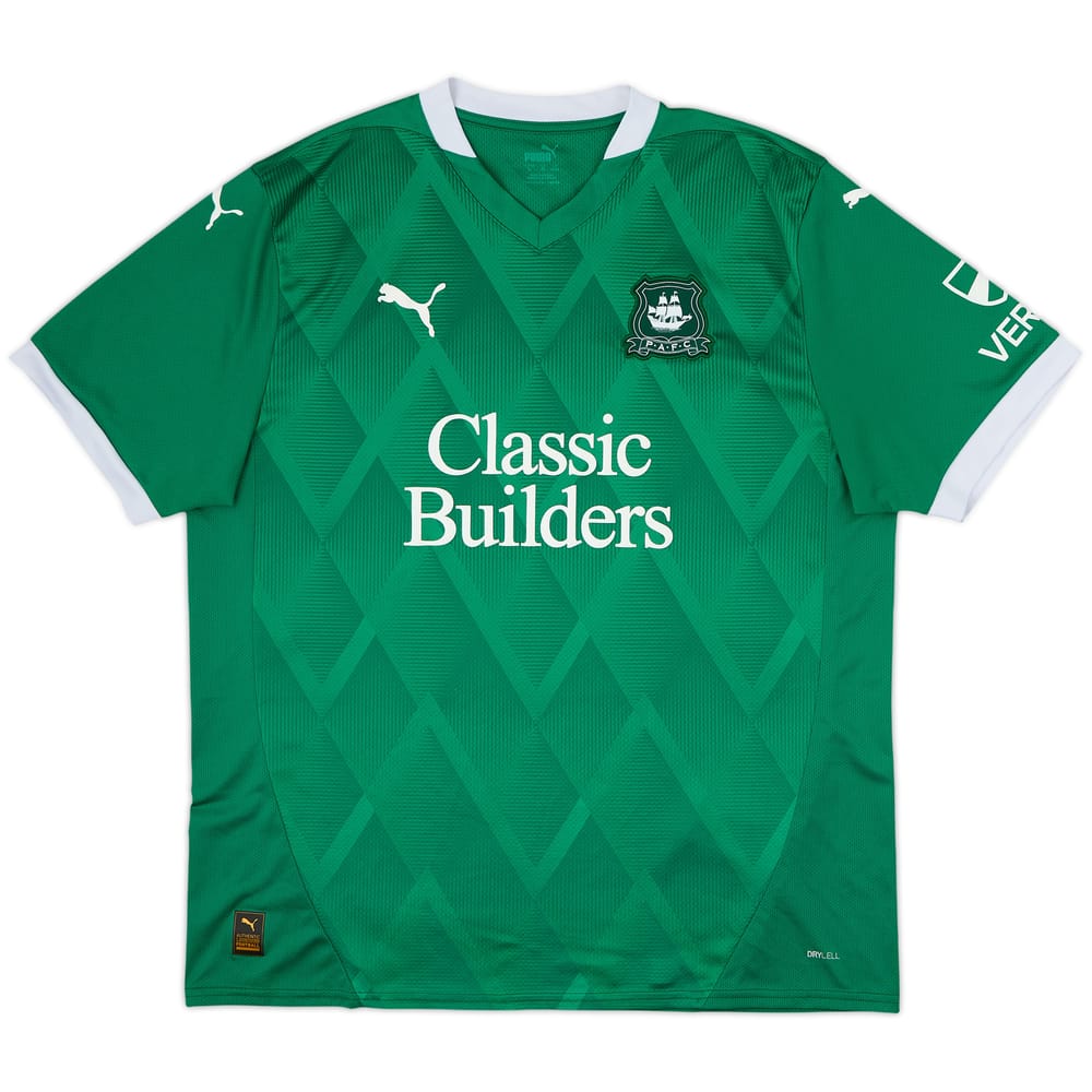 2024-25 Plymouth Home Shirt - 9/10 - (XL)