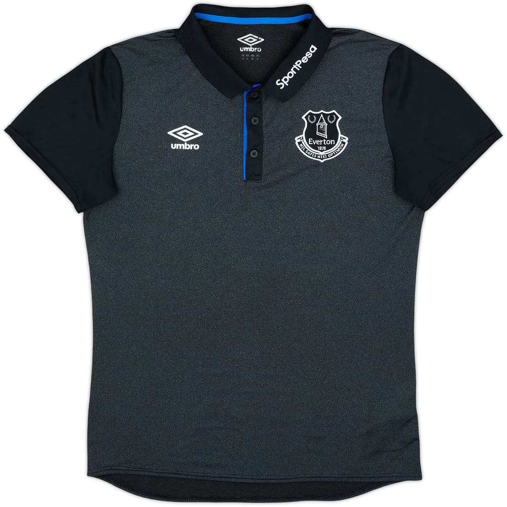 2018-19 Everton Umbro Polo Shirt - 8/10 - (M)