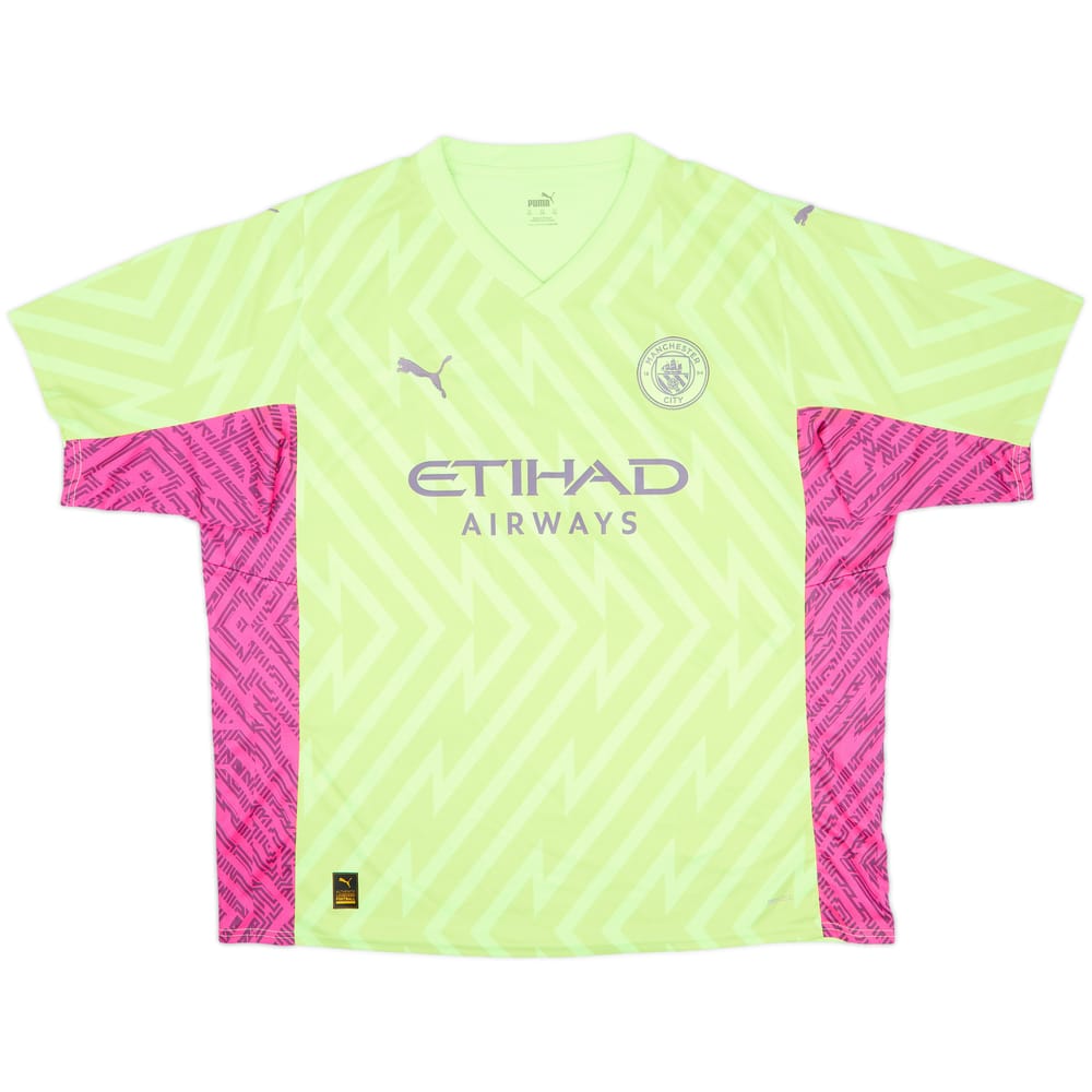 2023-24 Manchester City GK Shirt - 8/10 - (3XL)