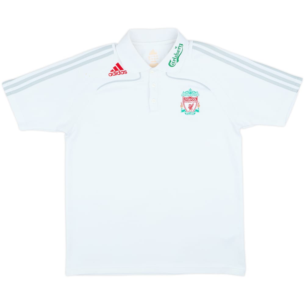 2008-09 Liverpool adidas Polo Shirt - 5/10 - (L)