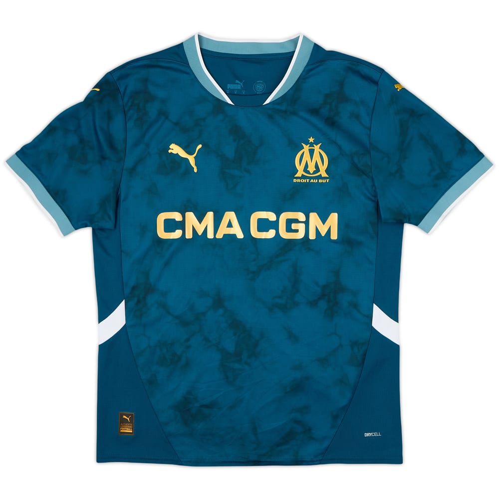 2024-25 Olympique Marseille Away Shirt - 10/10 - (M)