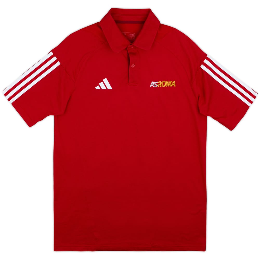 2023-24 Roma adidas Polo Shirt - 8/10 - (S)