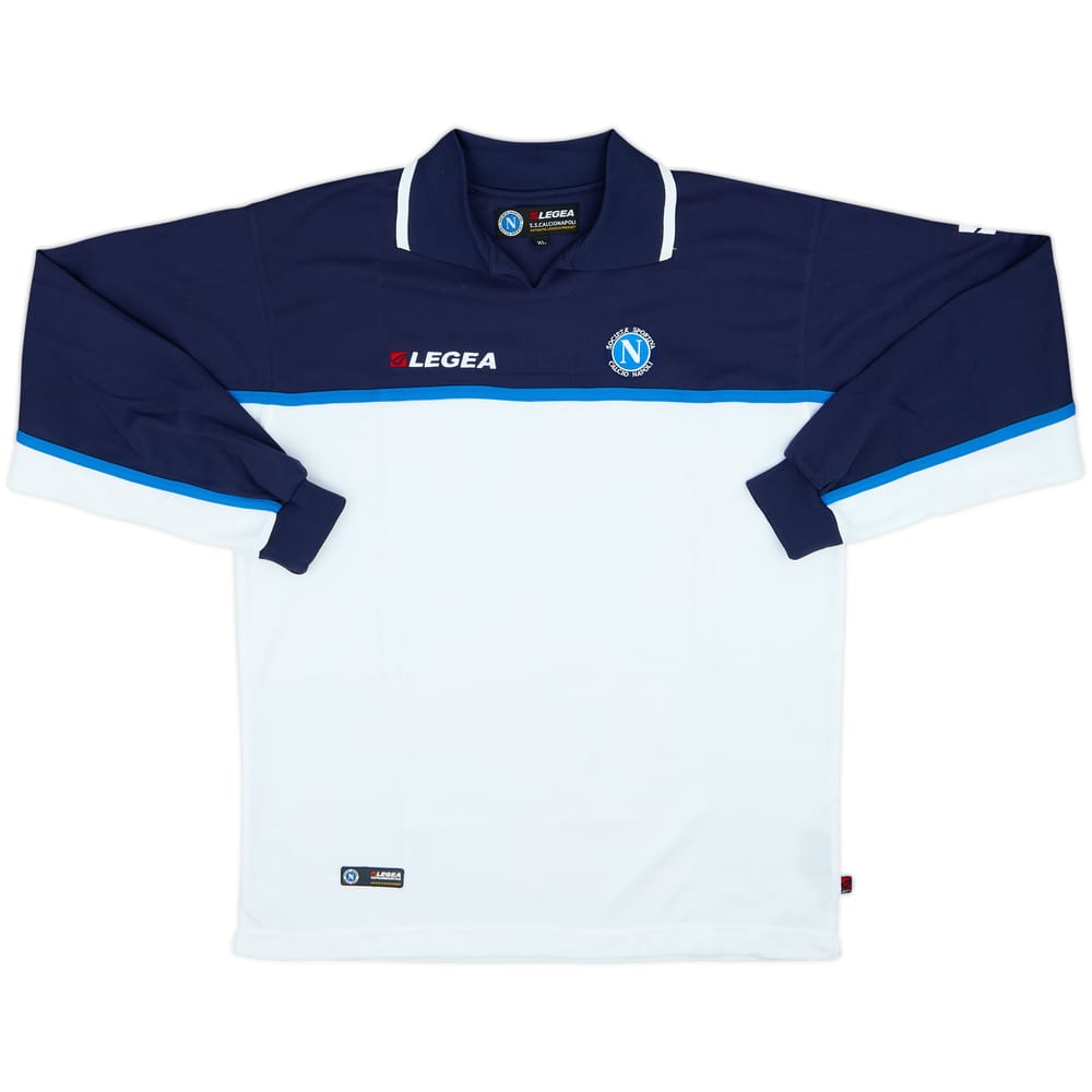 Camiseta Legea L/S de entrenamiento del Napoli 2003-04 - 10/10 - (XL)