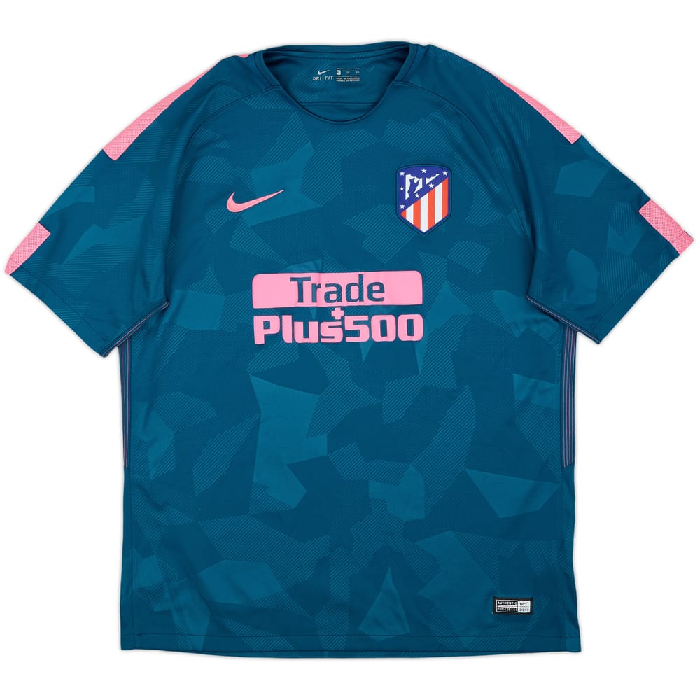 2017-18 Atletico Madrid Third Shirt - 8/10 - (XL)