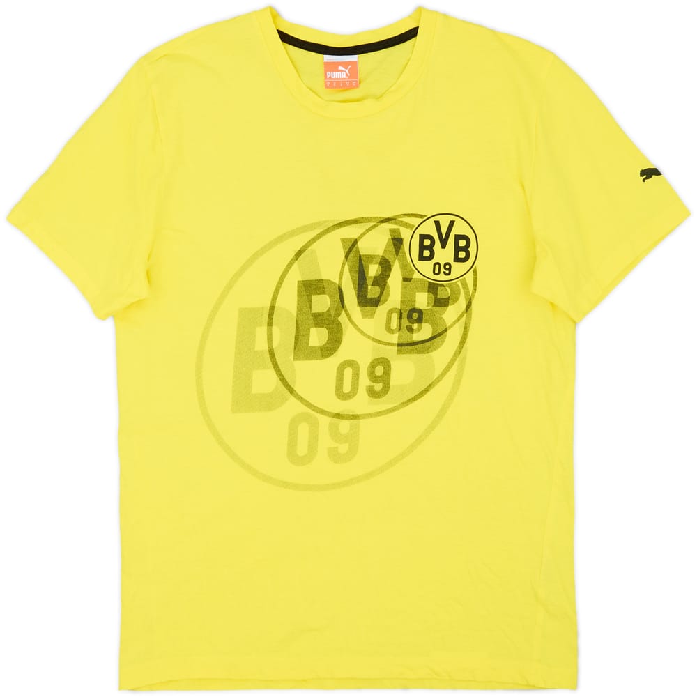 2016-17 Borussia Dortmund Puma Graphic Tee - 9/10 - (S)