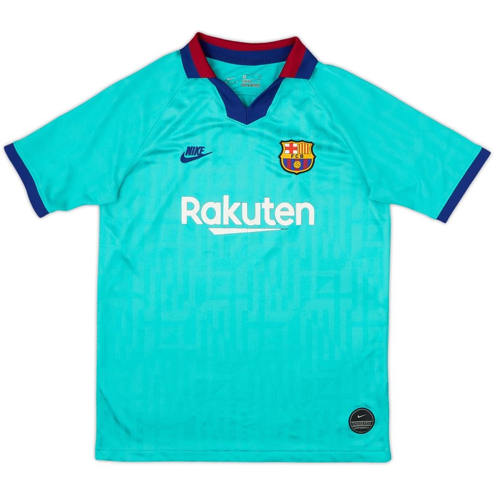2019-20 Barcelona Third CL Shirt - 5/10 - (13-15 Years)