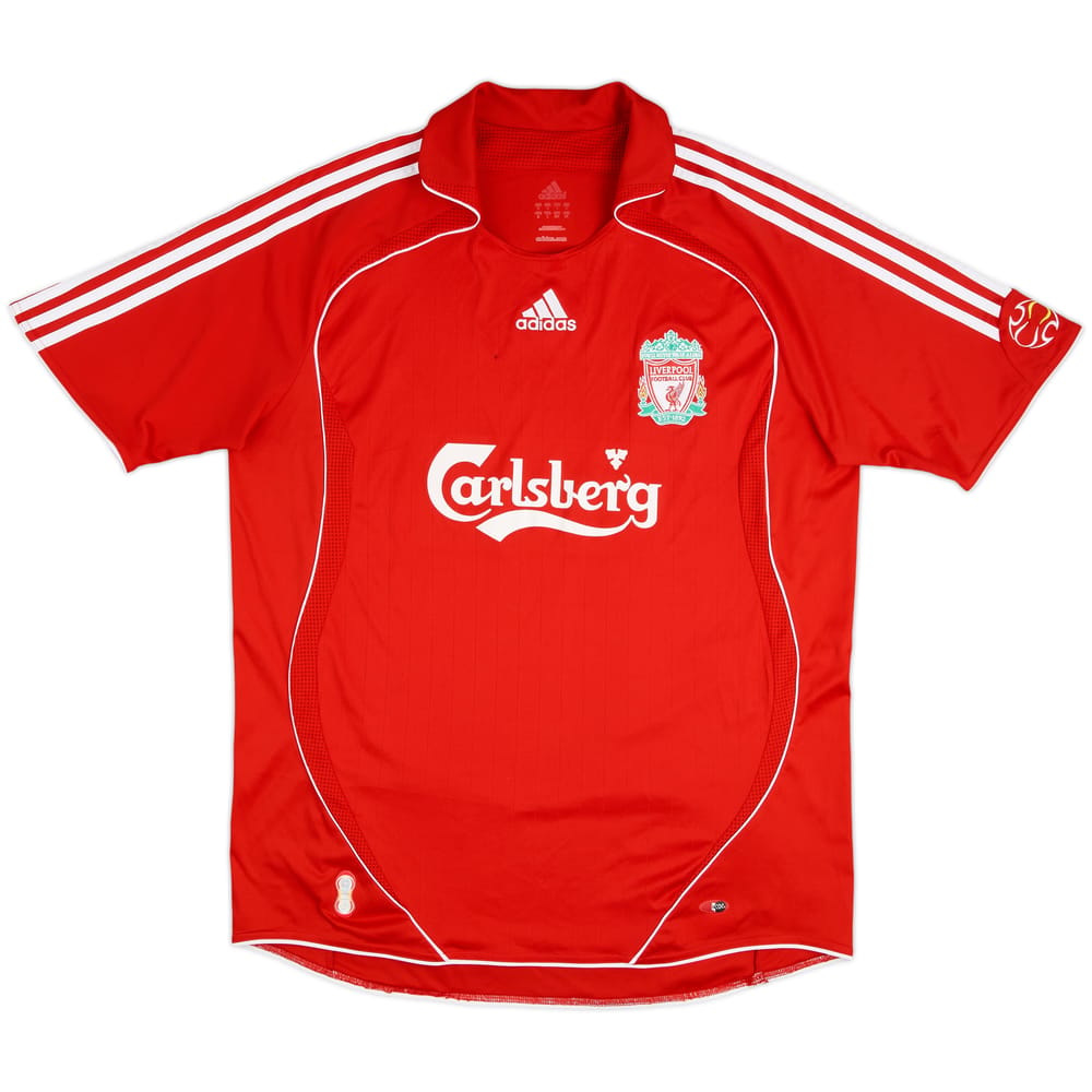 2006-08 Liverpool Camiseta Local - 5/10 - (L)