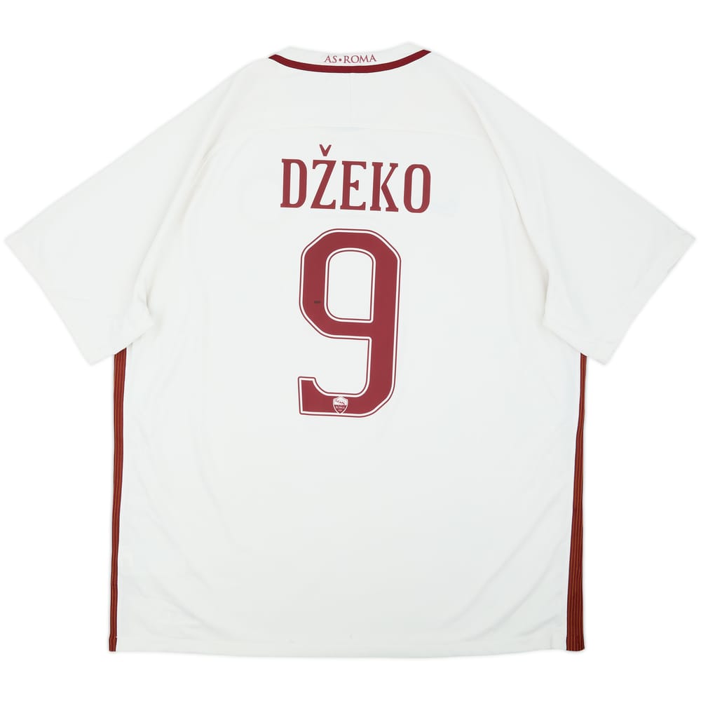 2016-17 Roma Away Shirt Dzeko #9 (XXL)