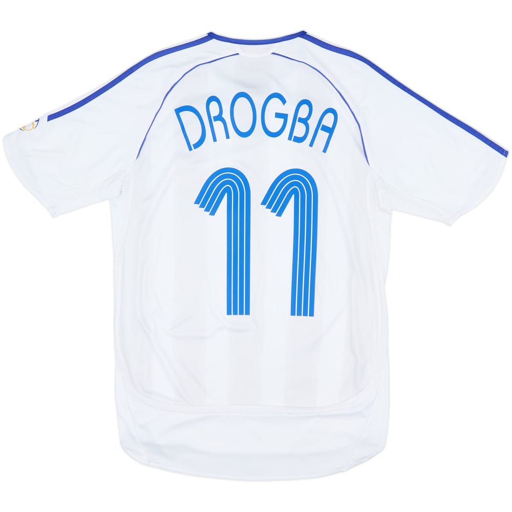 Camiseta de visitante del Chelsea 2006-07 Drogba #11 - 6/10 - (S)