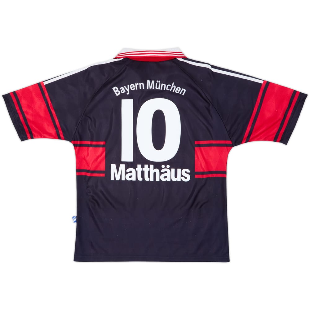 1997-99 Bayern Munich Home Shirt Matthaus #10 - 8/10 - (15-16 Years)