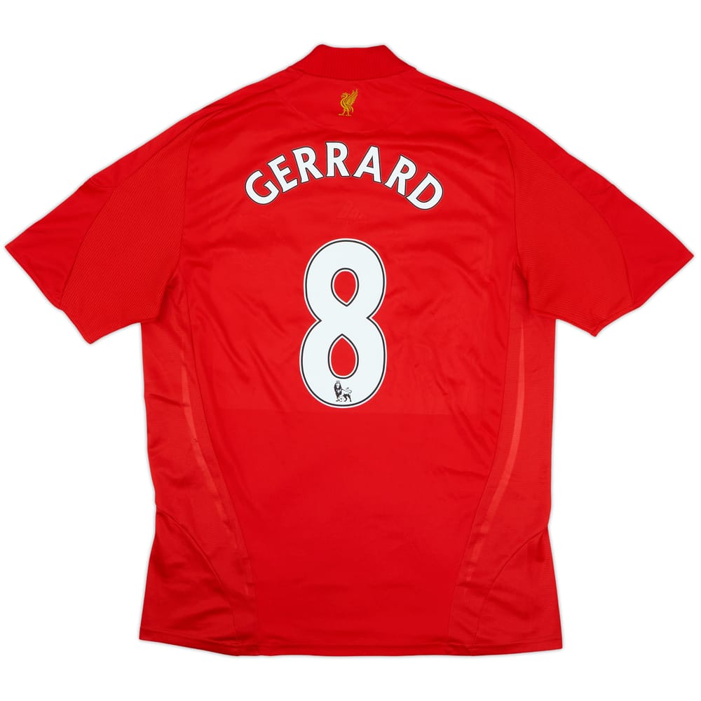 2008-10 Liverpool Camiseta Local Gerrard #8 - 6/10 - (L)