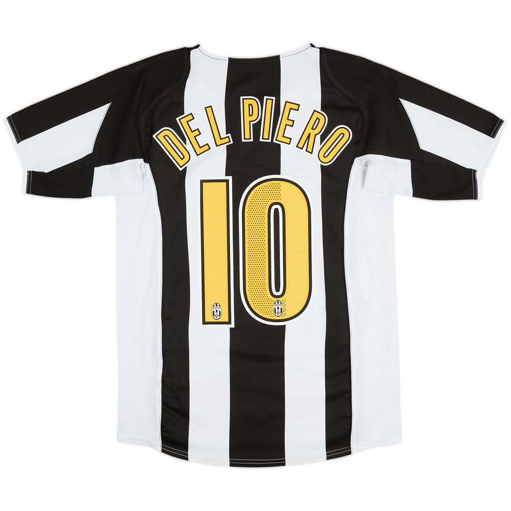 2004-05 Juventus Home Shirt Del Piero #10 - 6/10 - (13-15 Years)