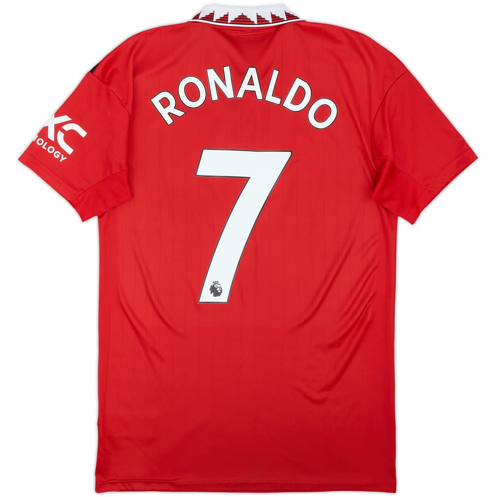 2022-23 Manchester United Home Shirt Ronaldo #7 - 6/10 - (XS)