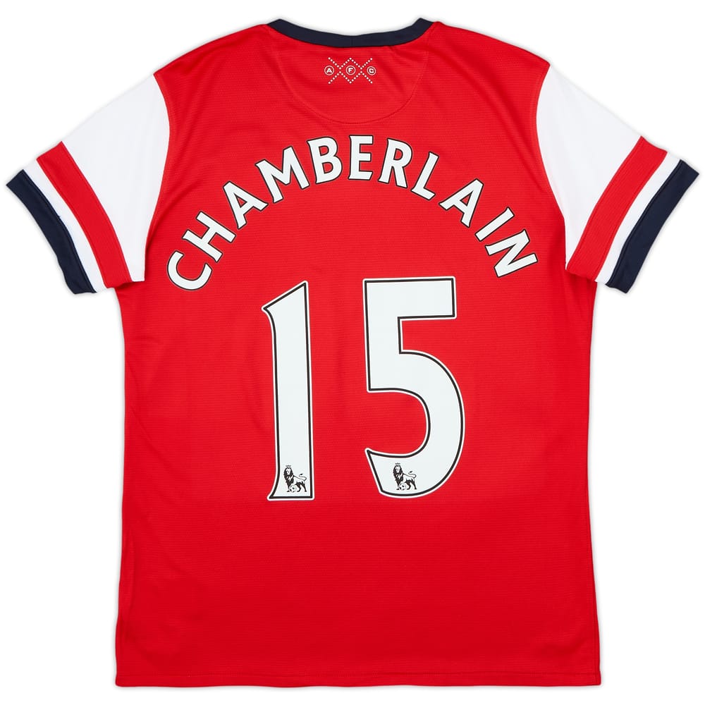 2012-14 Arsenal Home Shirt Chamberlain #15 - 8/10 - (Women's L)