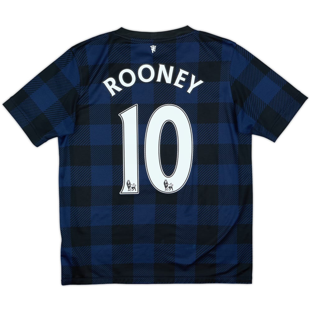 Camiseta de visitante del Manchester United 2013-14 Rooney #10 - 6/10 - (14-15 Años)