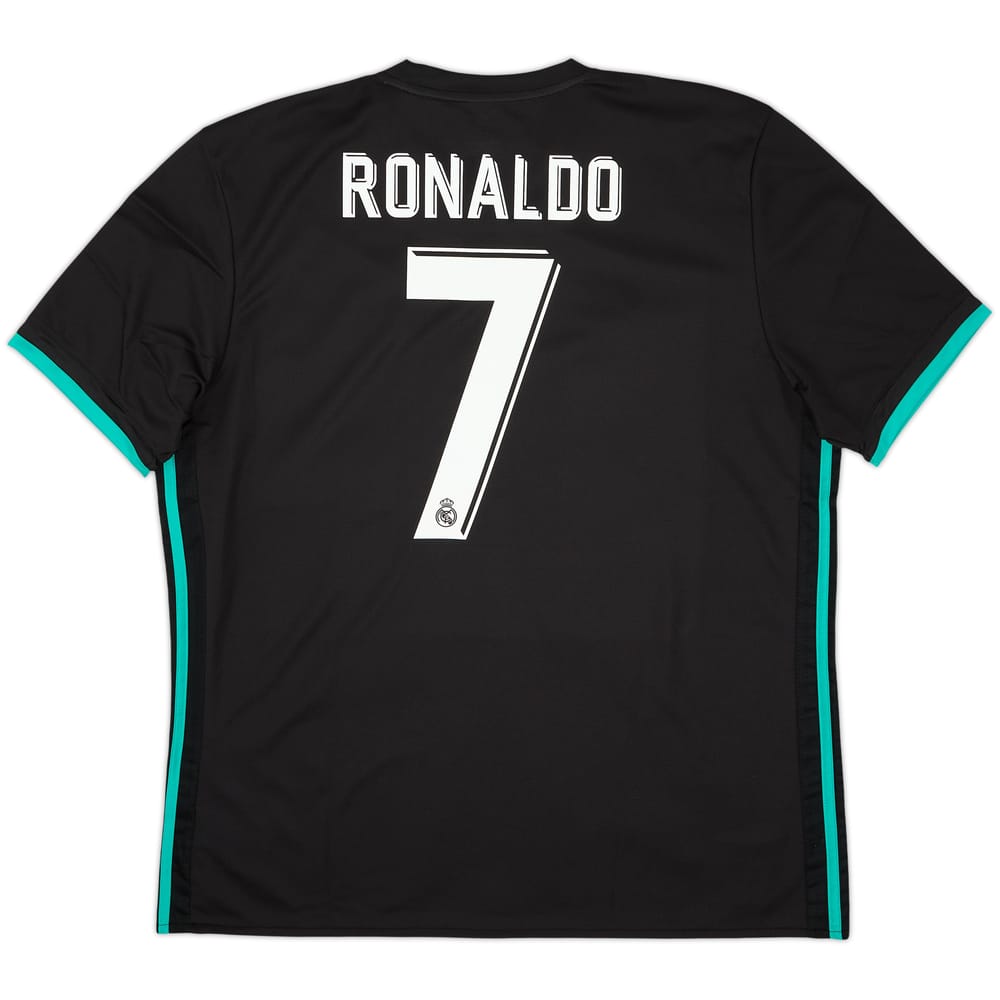 2017-18 Real Madrid Camiseta Visitante Ronaldo #7 (XL)