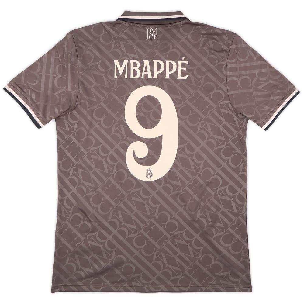 2024-25 Real Madrid Third Shirt Mbappe #9 (L)
