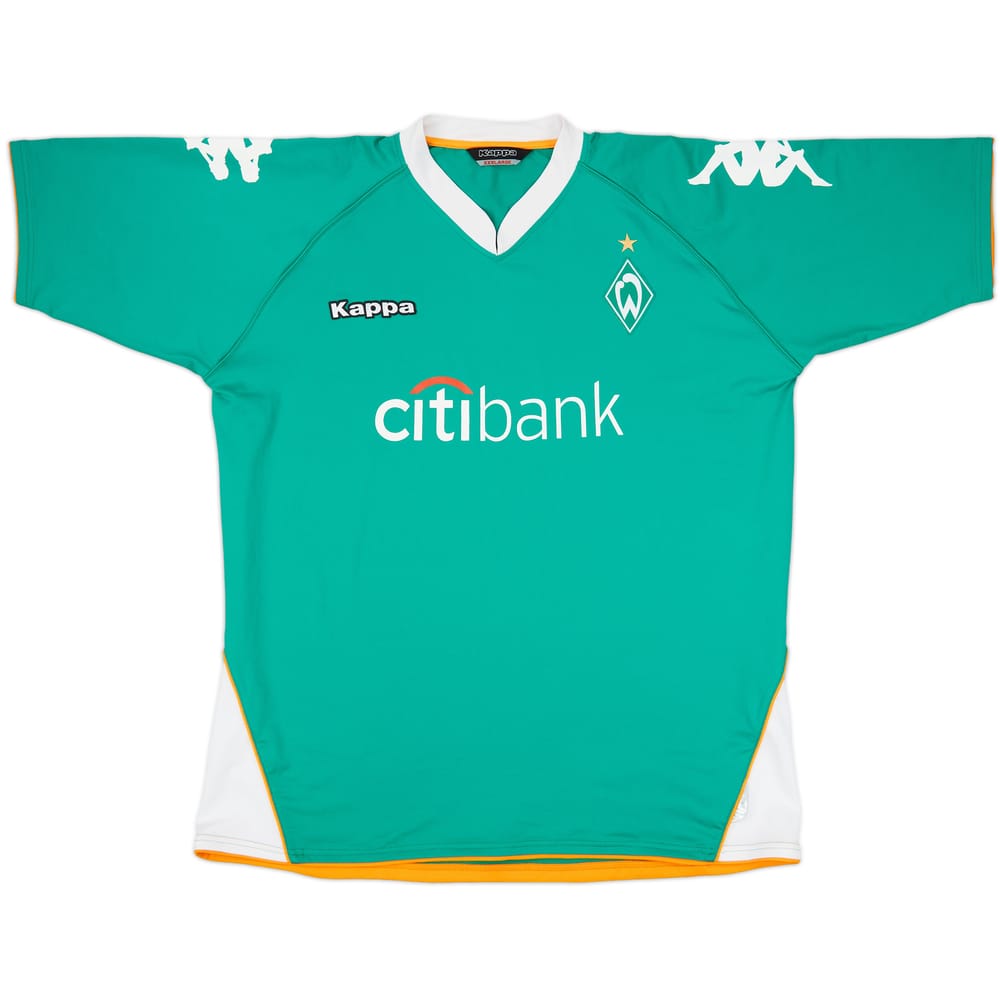 2007-08 Werder Bremen Home Shirt - 9/10 - (3XL)