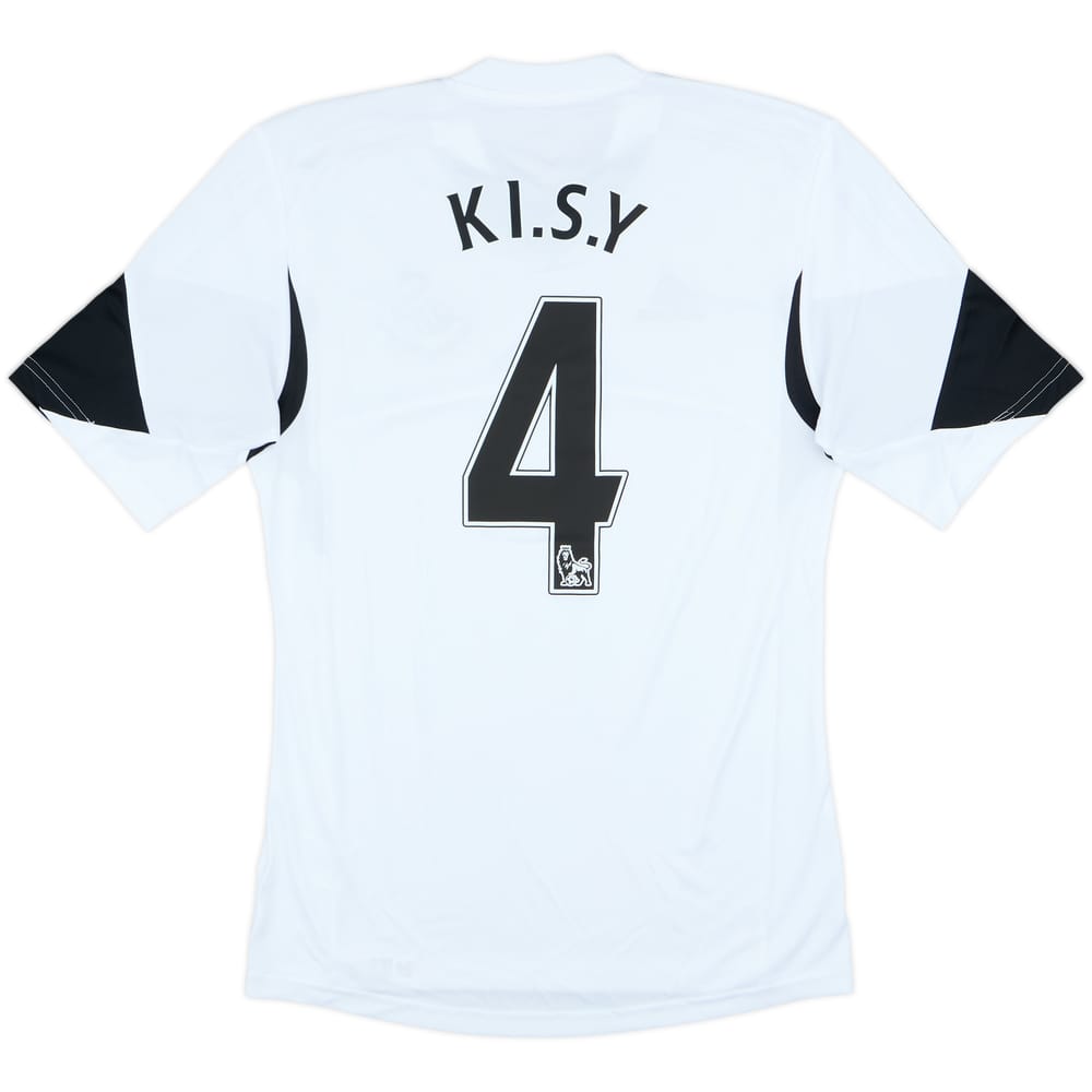 2013-14 Swansea Home Shirt KI.S.Y #4 - 9/10 - (S)