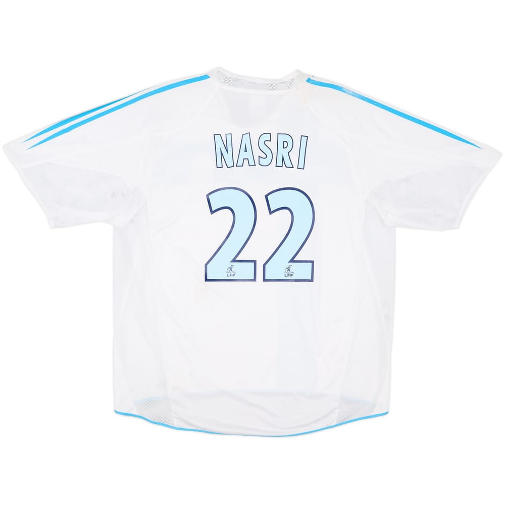 2004-05 Olympique Marseille Home Shirt Nasri #22 - 5/10 - (XL)