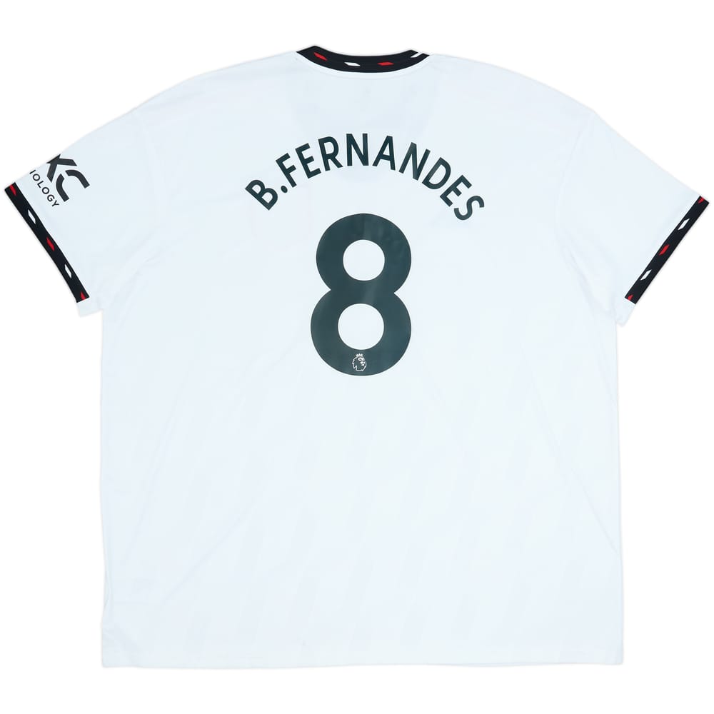 2022-23 Manchester United Away Shirt B.Fernandes #8 - 7/10 - (3XL)