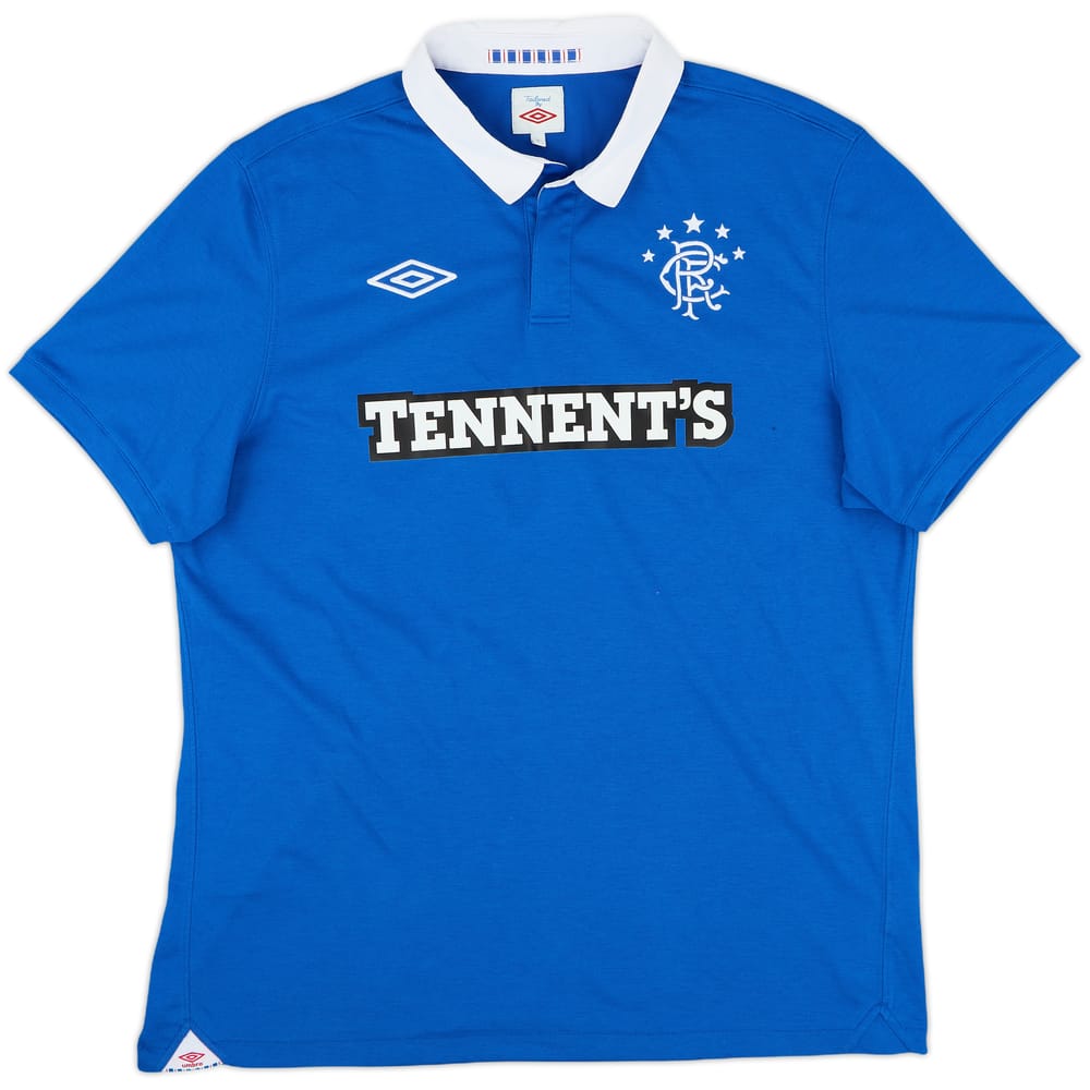 2010-11 Rangers Home Shirt - 8/10 - (L)