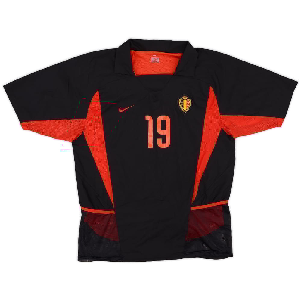 2002-04 Belgium Match Issue Away Shirt #19