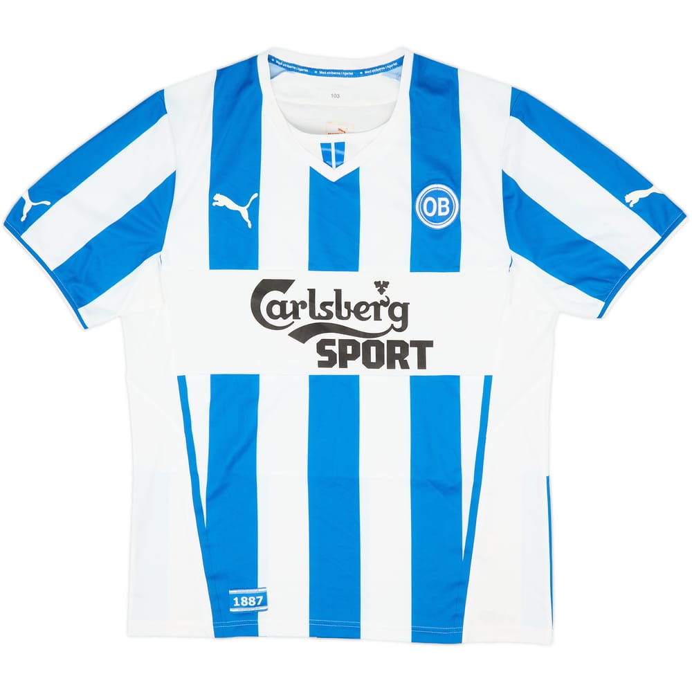 2014-15 Odense Home Shirt - 9/10 - (XL)