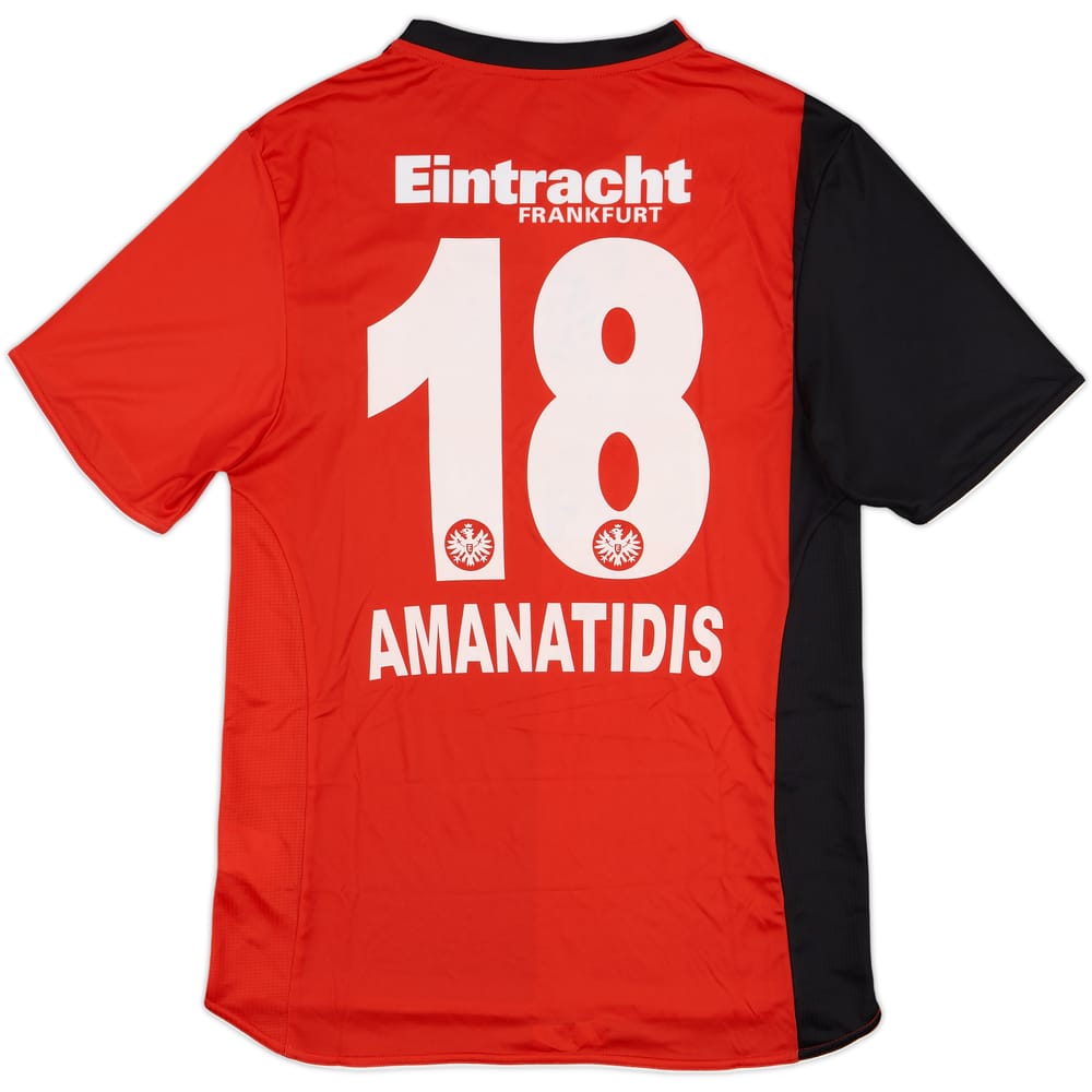 2007-09 Eintracht Frankfurt Home Shirt Amanatidis #18 - 7/10 - (S)