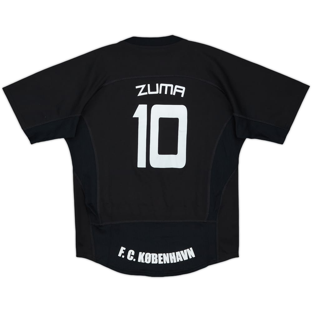 2003-04 FC Copenhagen Away Shirt Zuma #10 - 7/10 - (L.Boys)