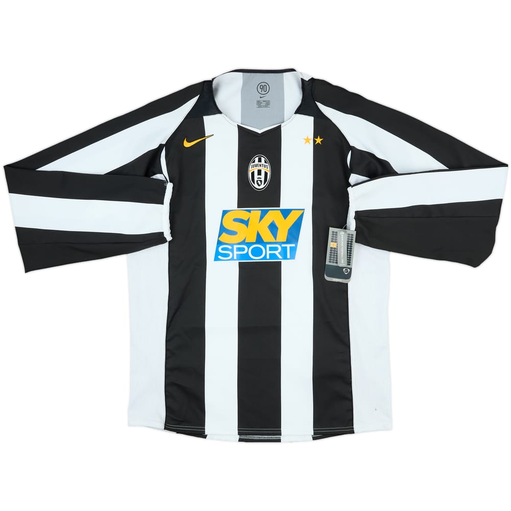 2004-05 Juventus Home L/S Shirt (L)