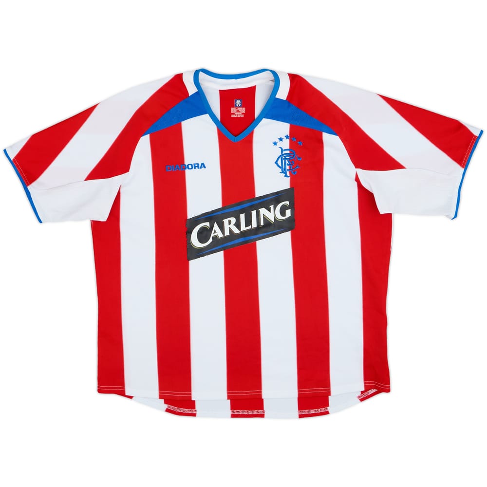 2003-04 Rangers Away Shirt - 5/10 - (L.Boys)