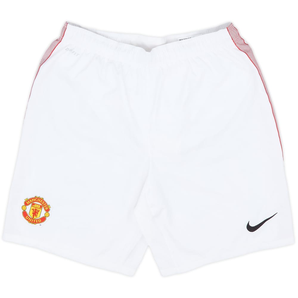 2012-13 Manchester United Home Shorts - 8/10 - (L)