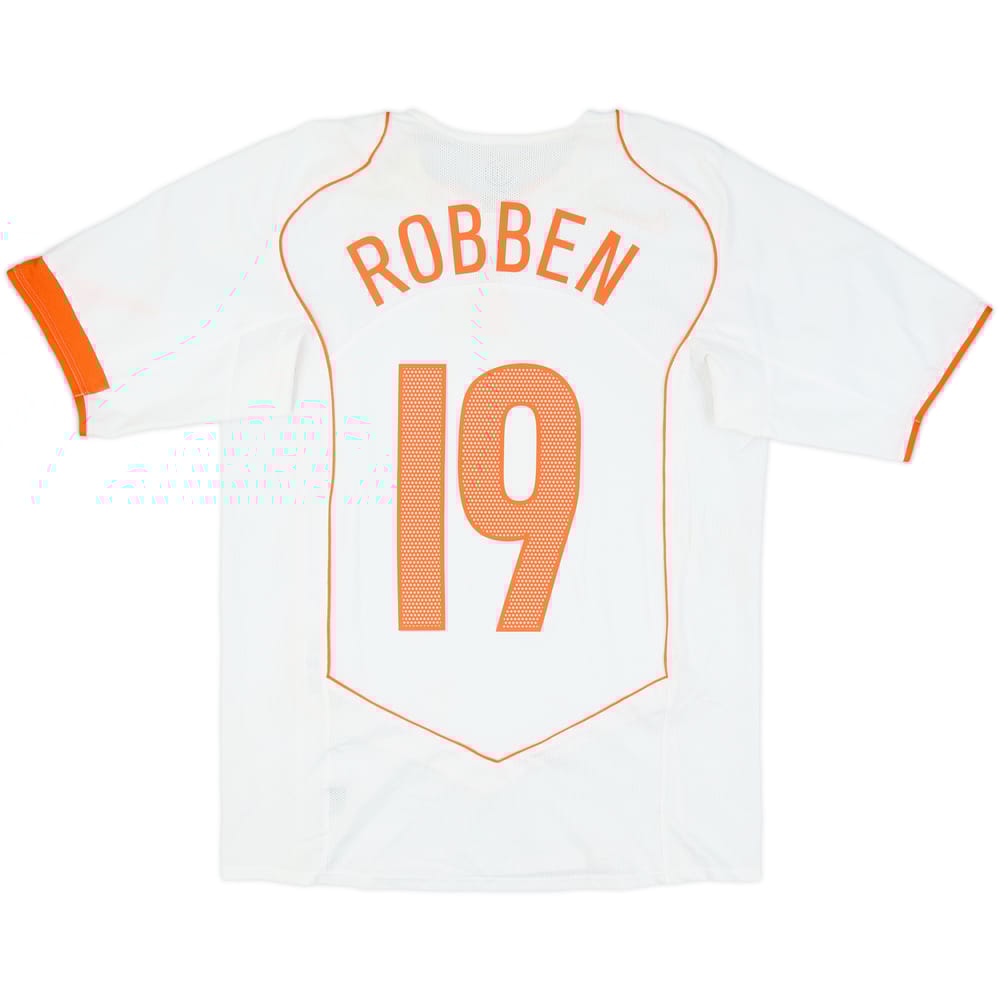 2004-06 Netherlands Away Shirt Robben #19 - 8/10 - (M)