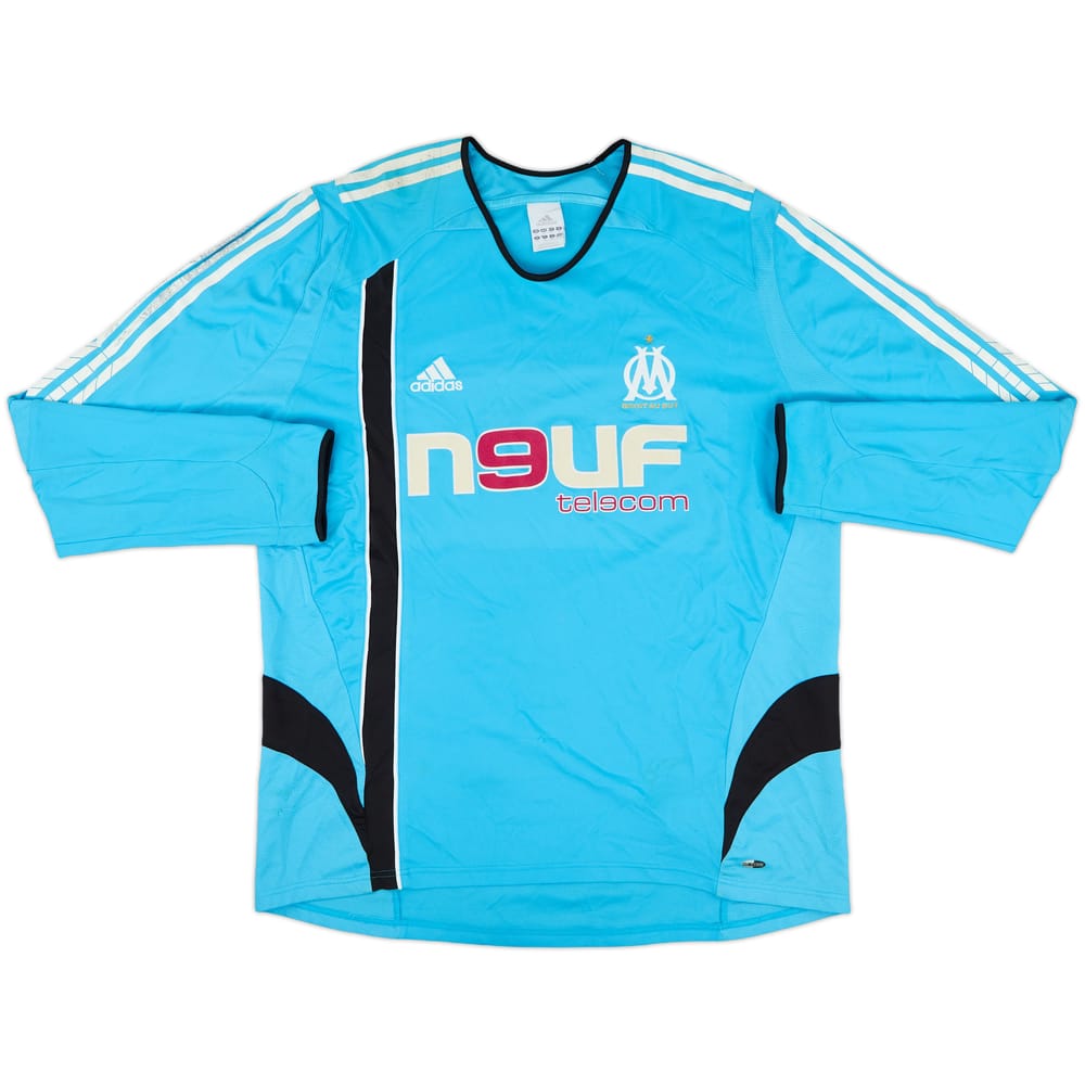 2005-06 Olympique Marseille Away L/S Shirt - 5/10 - (XL)
