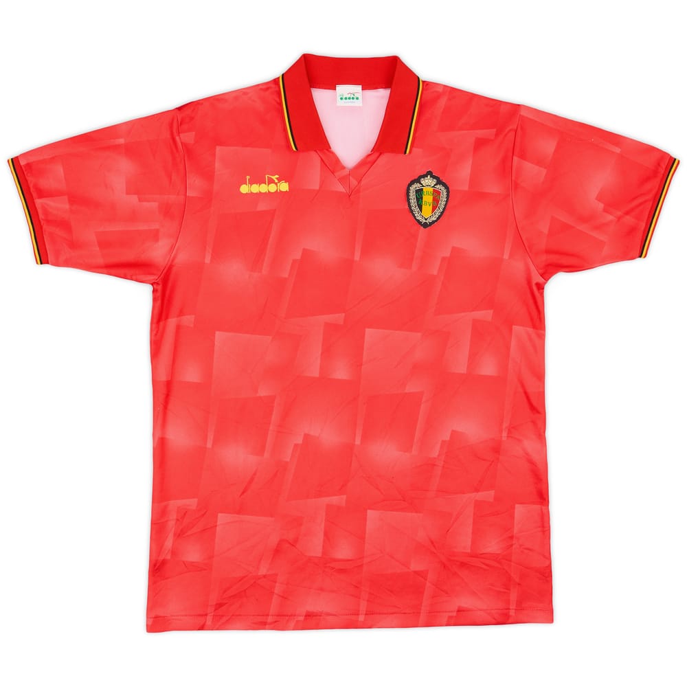 1992-94 Belgium Home Shirt #4 - 8/10 - (L)