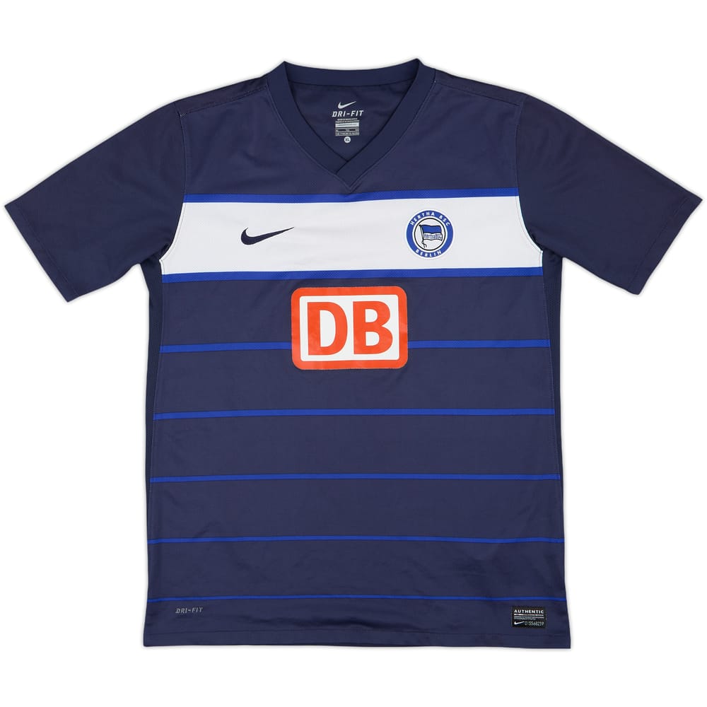 2011-12 Hertha Berlin Home Shirt - 9/10 - (XL.Boys)