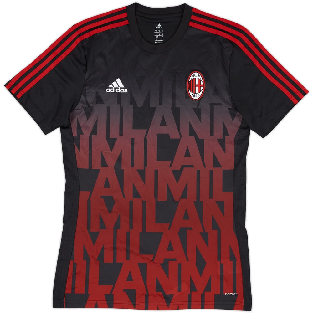 2016-17 AC Milan adidas Training Shirt - 10/10 - (M)