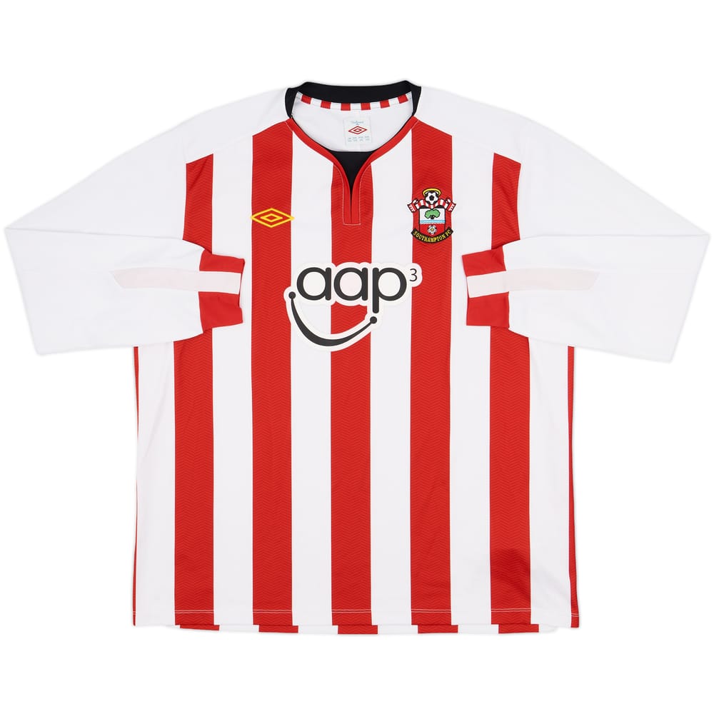 2011-12 Southampton Home L/S Shirt - 7/10 - (XXL)