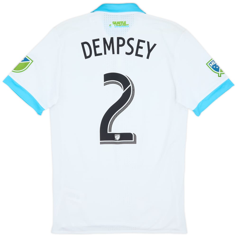 2017-18 Seattle Sounders Authentic Away Shirt Dempsey #2 - 7/10 - (M)