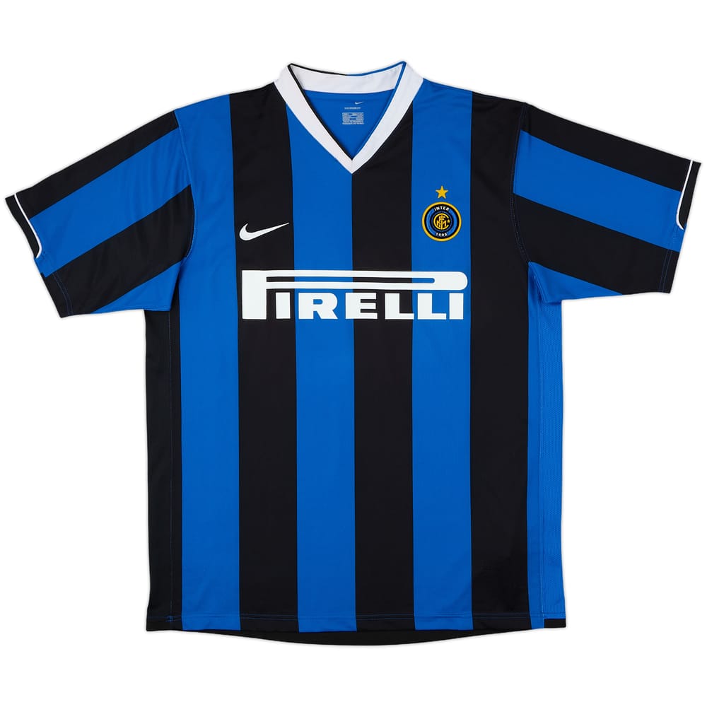 2006-07 Inter Milan Home Shirt - 8/10 - (L)